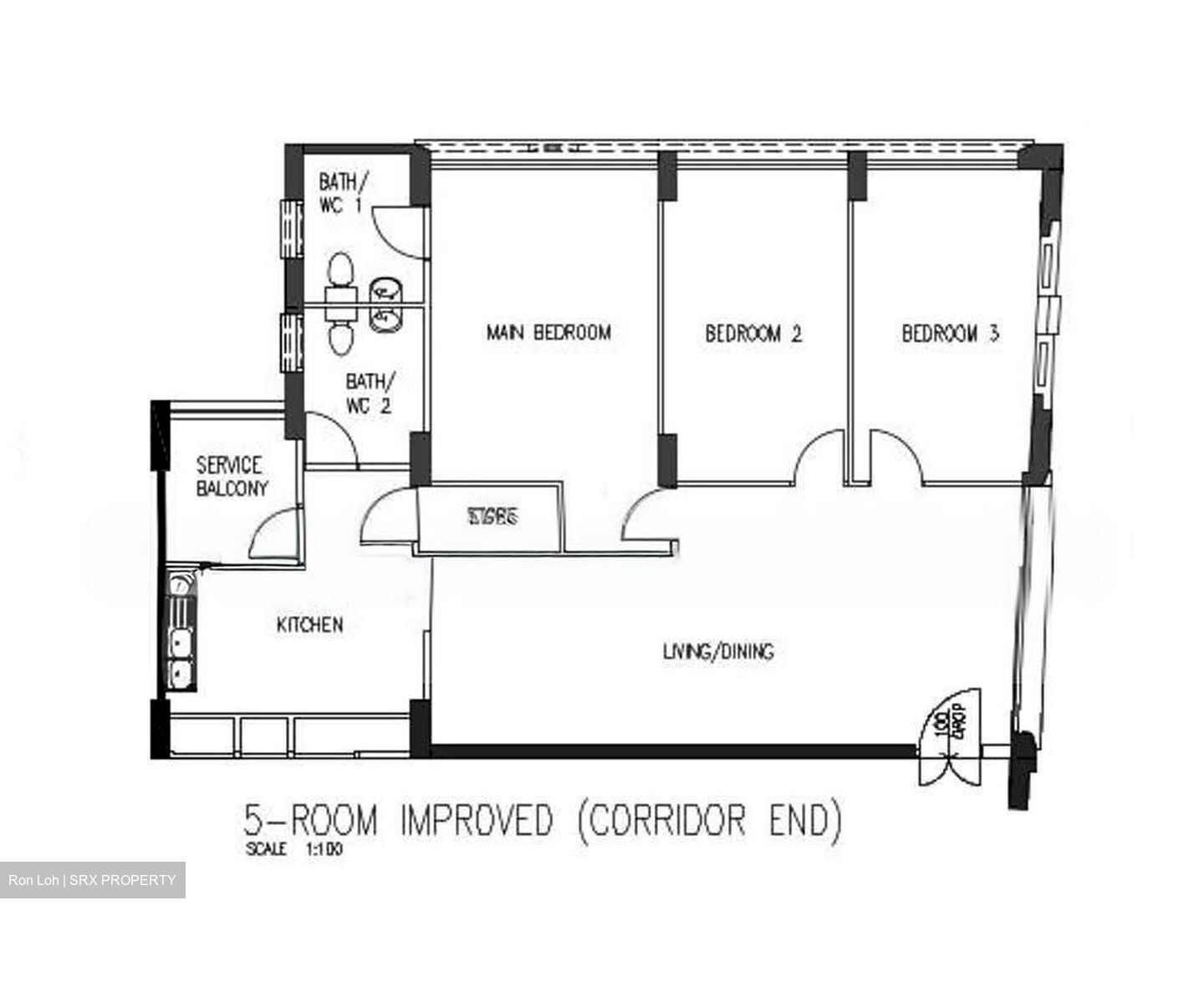Blk 350 Tampines Street 33 (Tampines), HDB 5 Rooms #632952441
